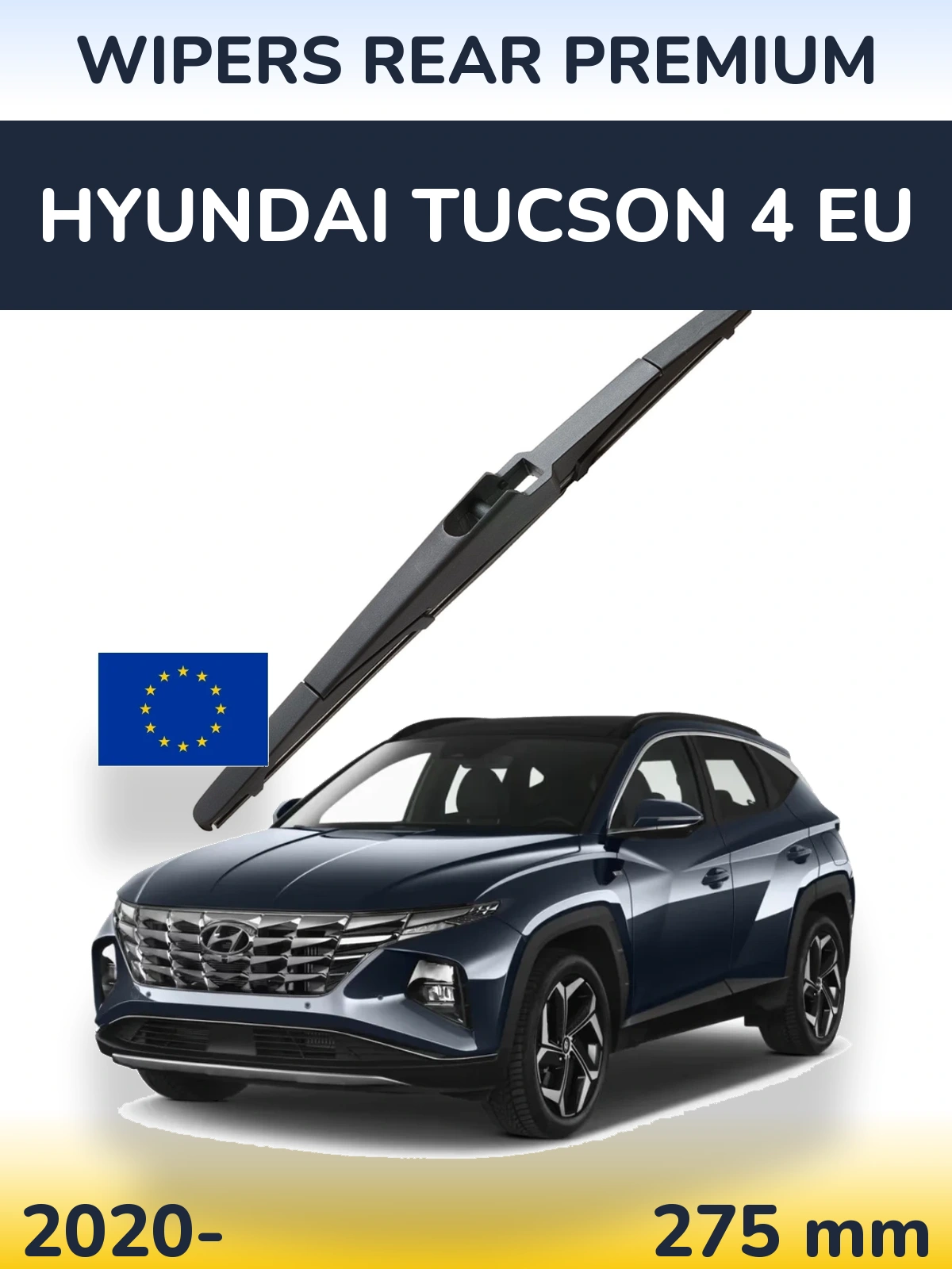 Torkarblad WIPERS REAR PREMIUM för Hyundai Tucson 4 EU