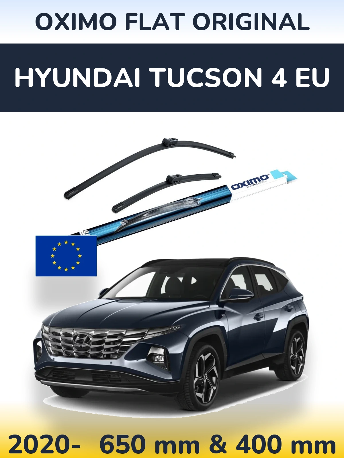 Torkarblad Oximo Flat Original för Hyundai Tucson 4 EU