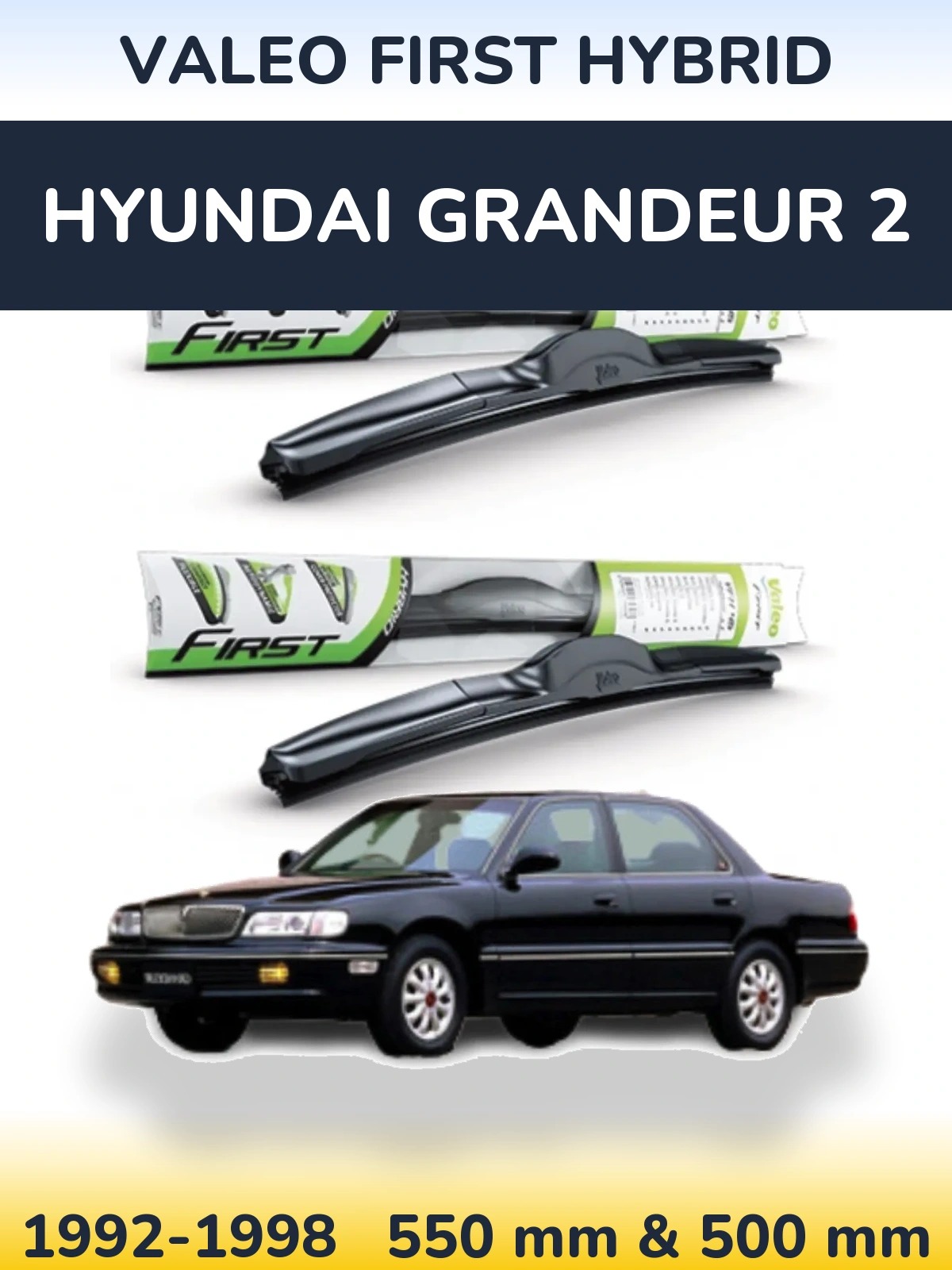 Torkarblad Valeo First Hybrid för Hyundai Grandeur 2