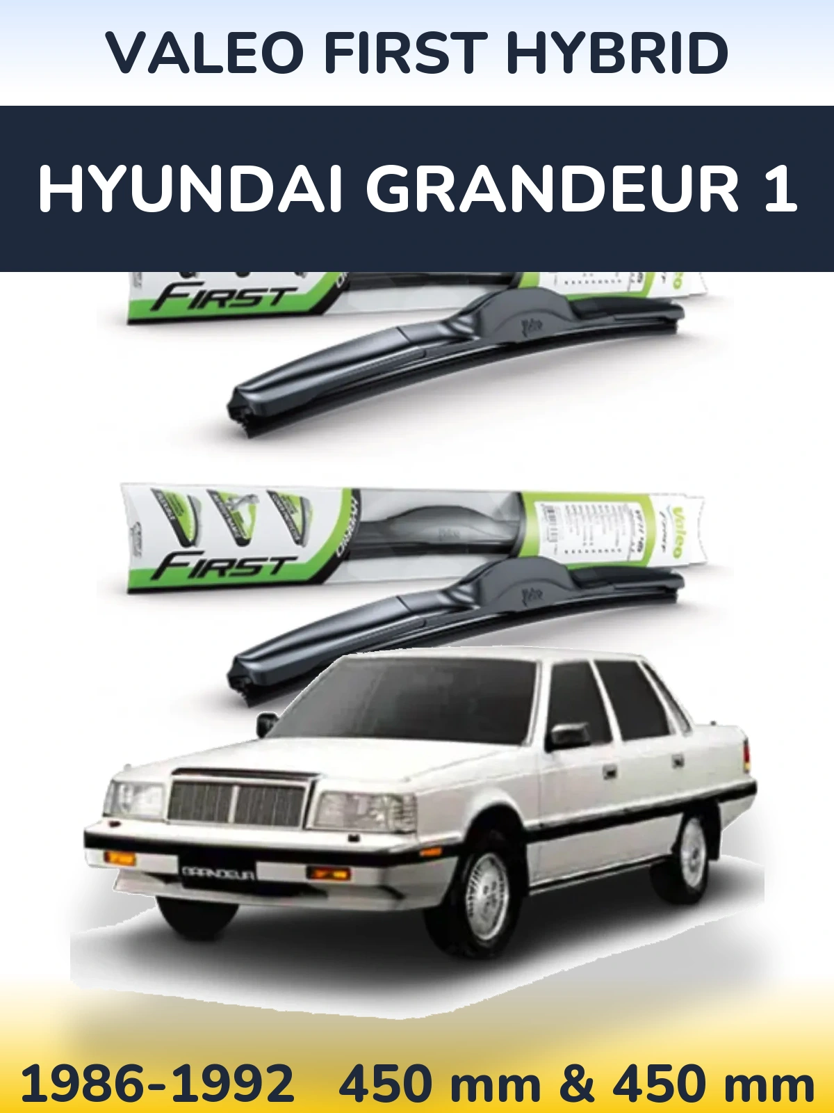 Torkarblad Valeo First Hybrid för Hyundai Grandeur 1