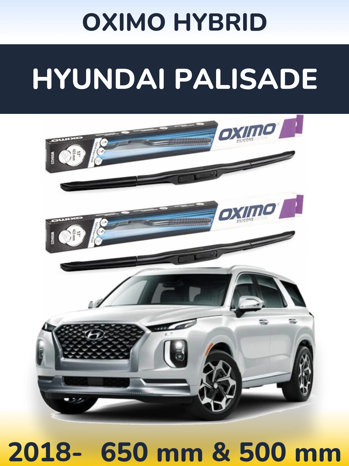 Torkarblad Oximo Hybrid för Hyundai Palisade