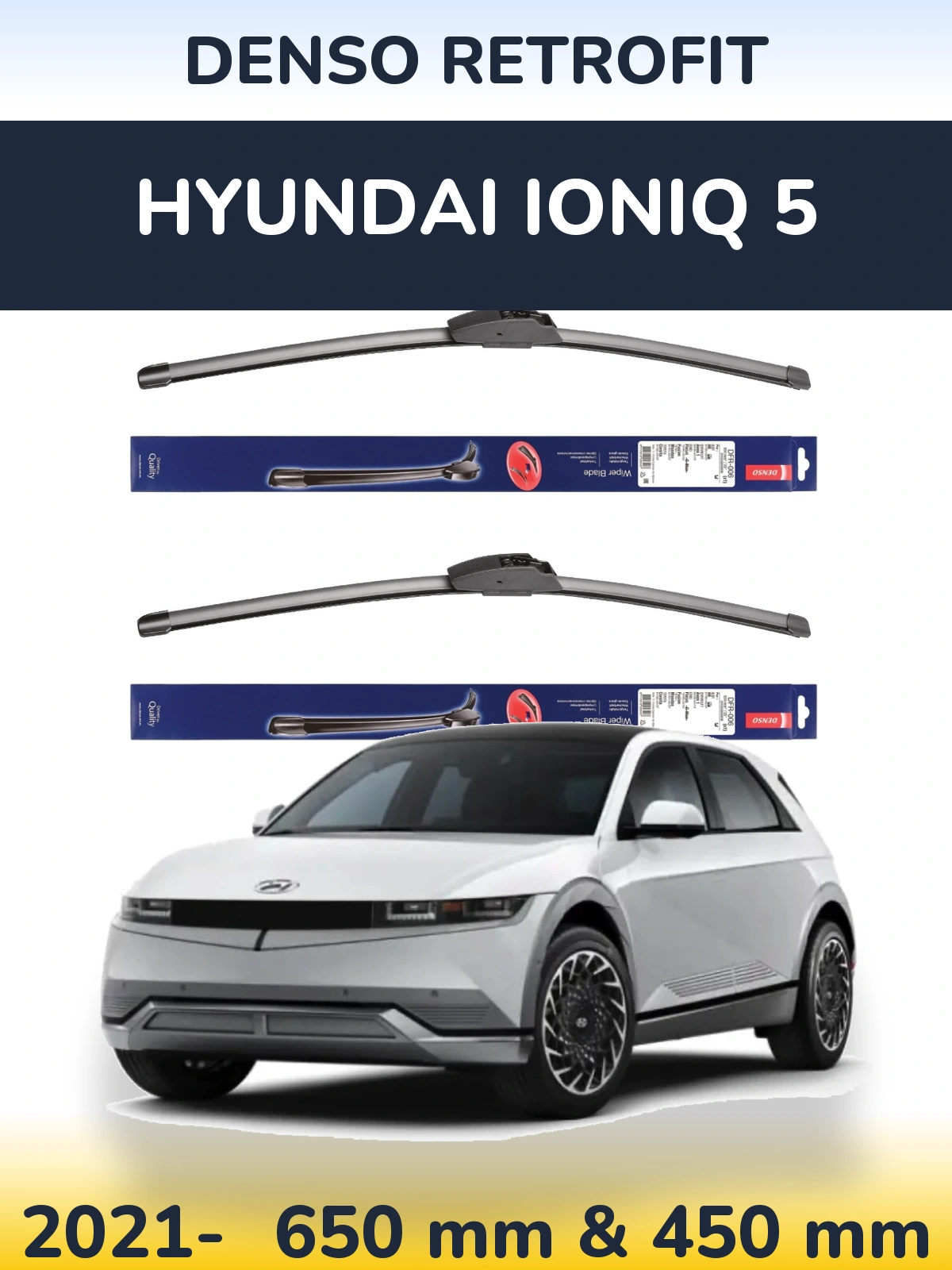 Torkarblad Denso Retrofit för Hyundai IONIQ 5