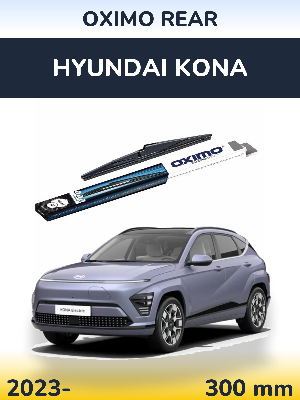 Torkarblad Oximo Rear för Hyundai Kona