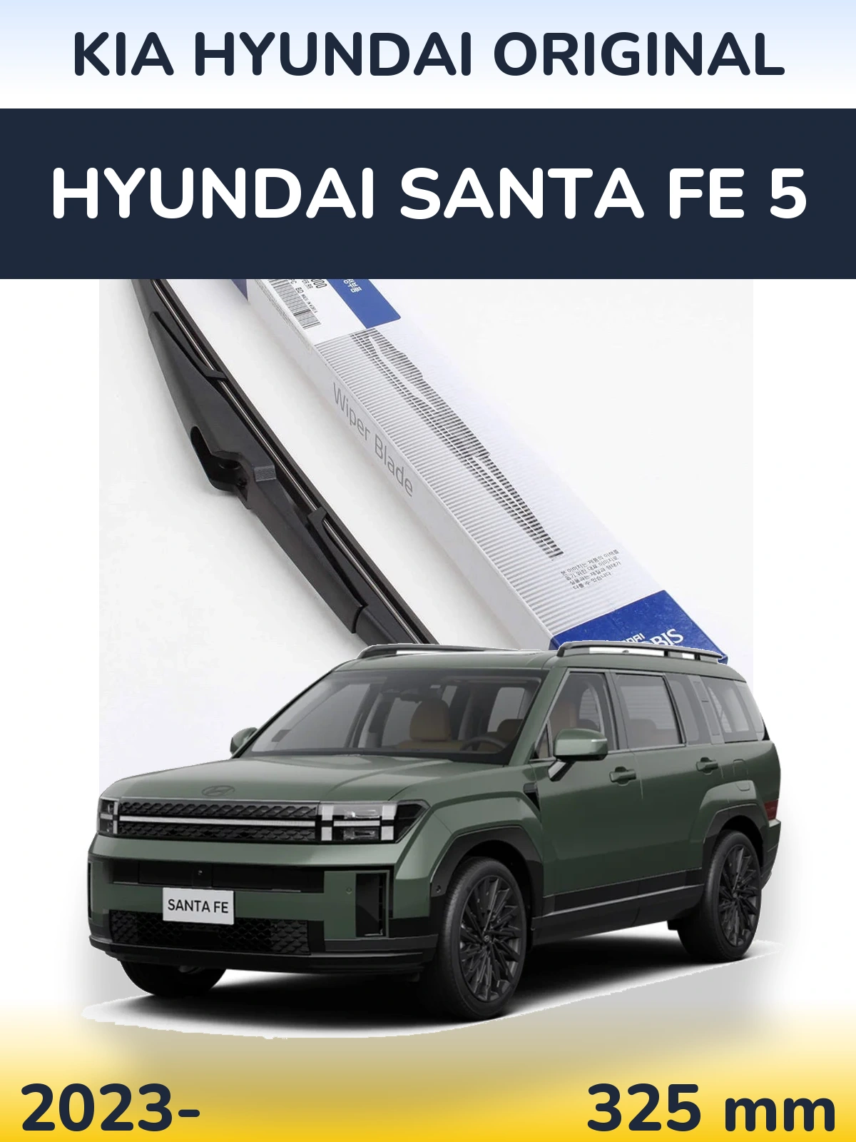 Torkarblad Kia Hyundai OEM Kia Hyundai Original för Hyundai Santa Fe 5