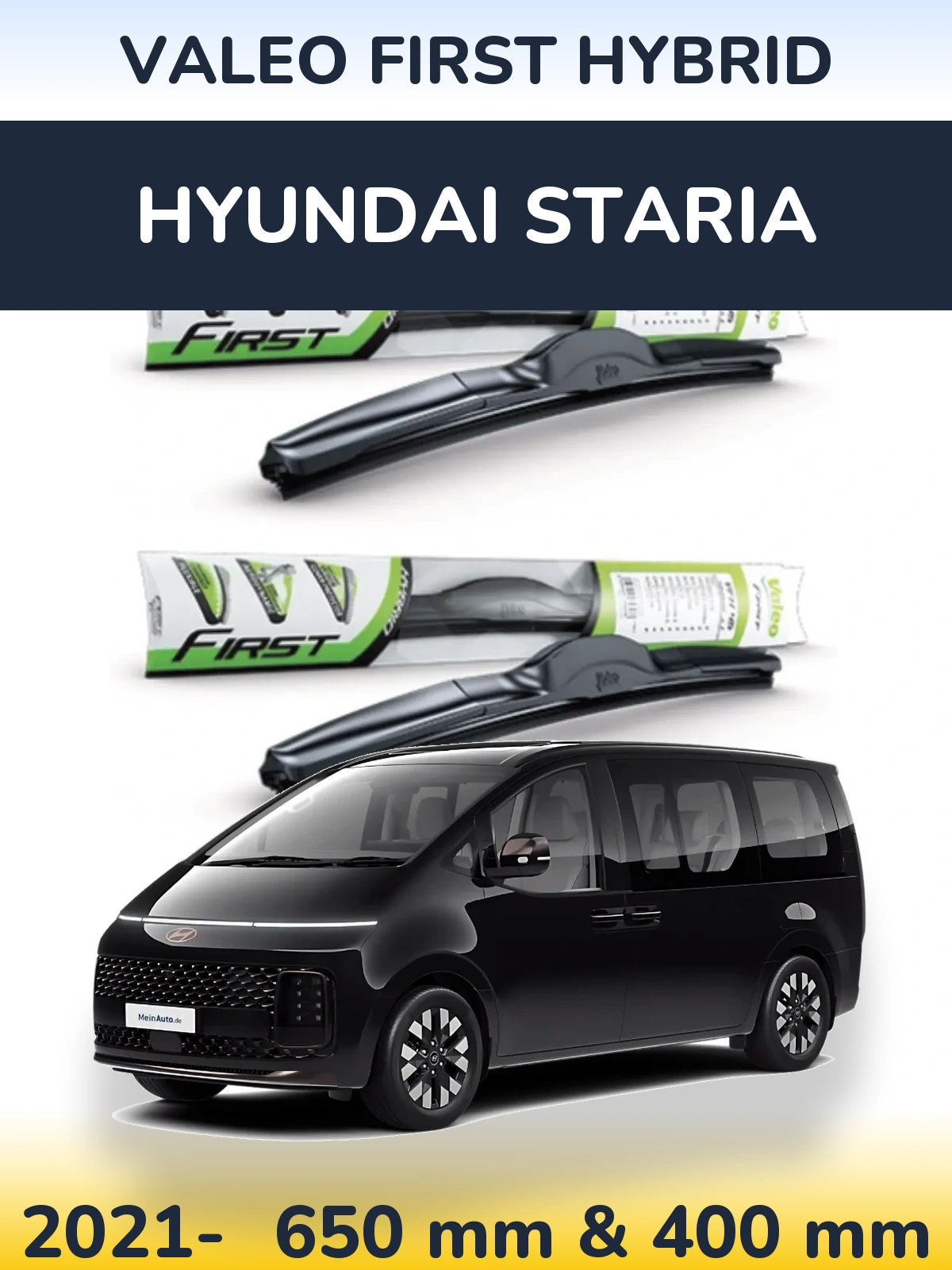 Torkarblad Valeo First Hybrid för Hyundai Staria
