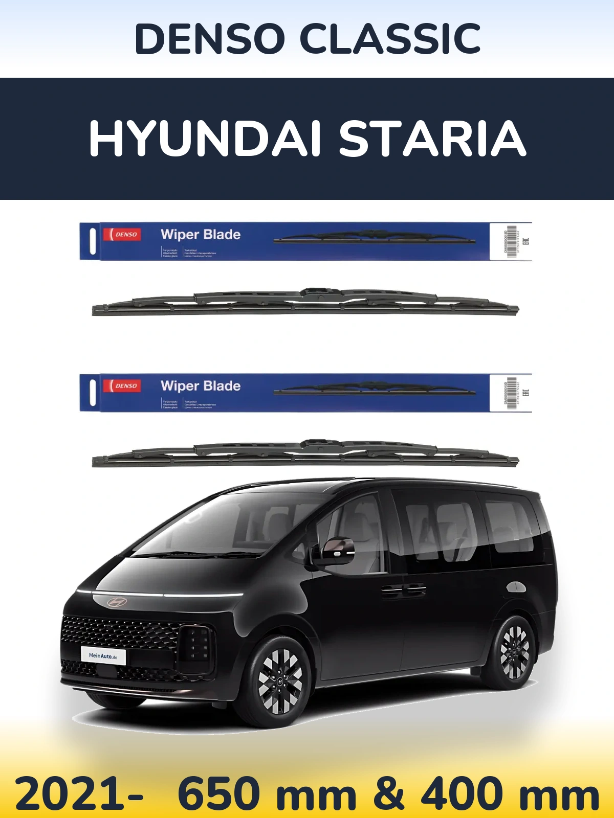 Torkarblad Denso Classic för Hyundai Staria