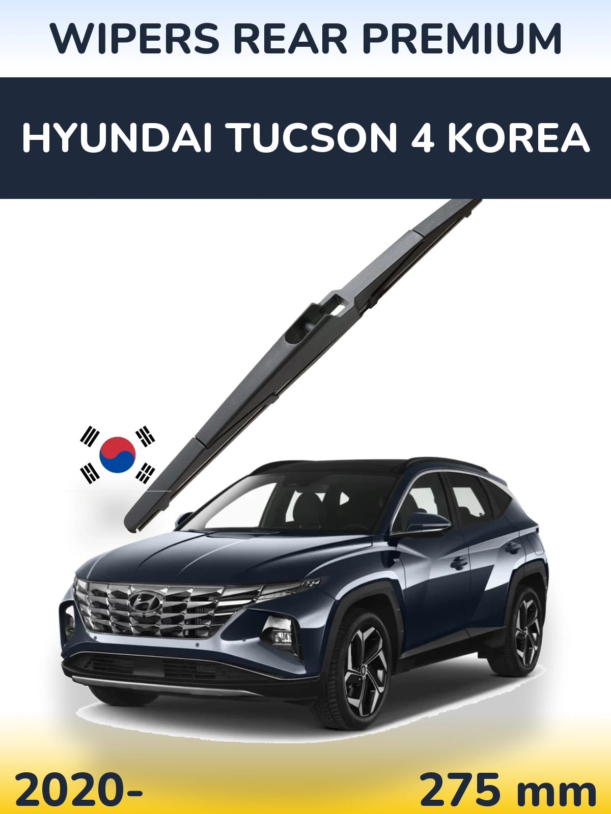 Torkarblad WIPERS REAR PREMIUM för Hyundai Tucson 4 Korea