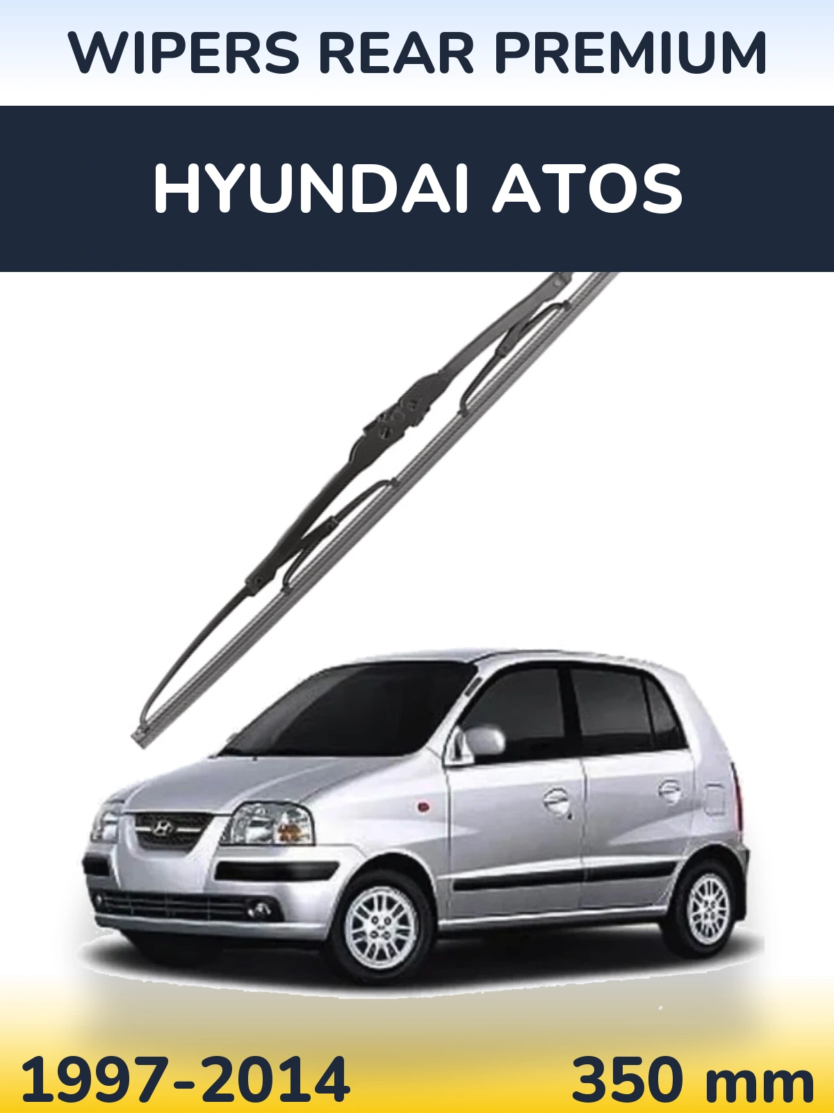 Torkarblad WIPERS REAR PREMIUM för Hyundai Atos