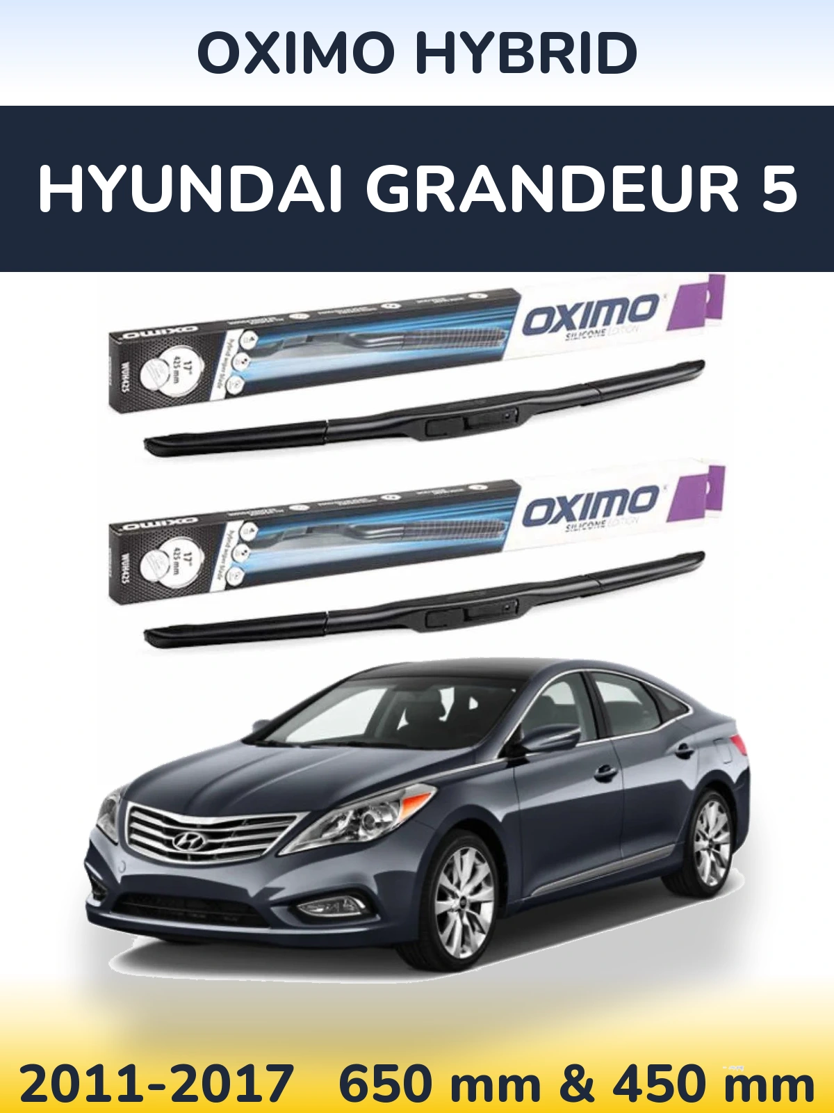 Torkarblad Oximo Hybrid för Hyundai Grandeur 5