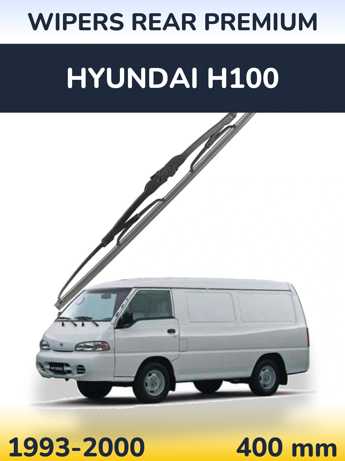 Задний дворник WIPERS REAR PREMIUM 400 мм для Hyundai H100 1993-2000