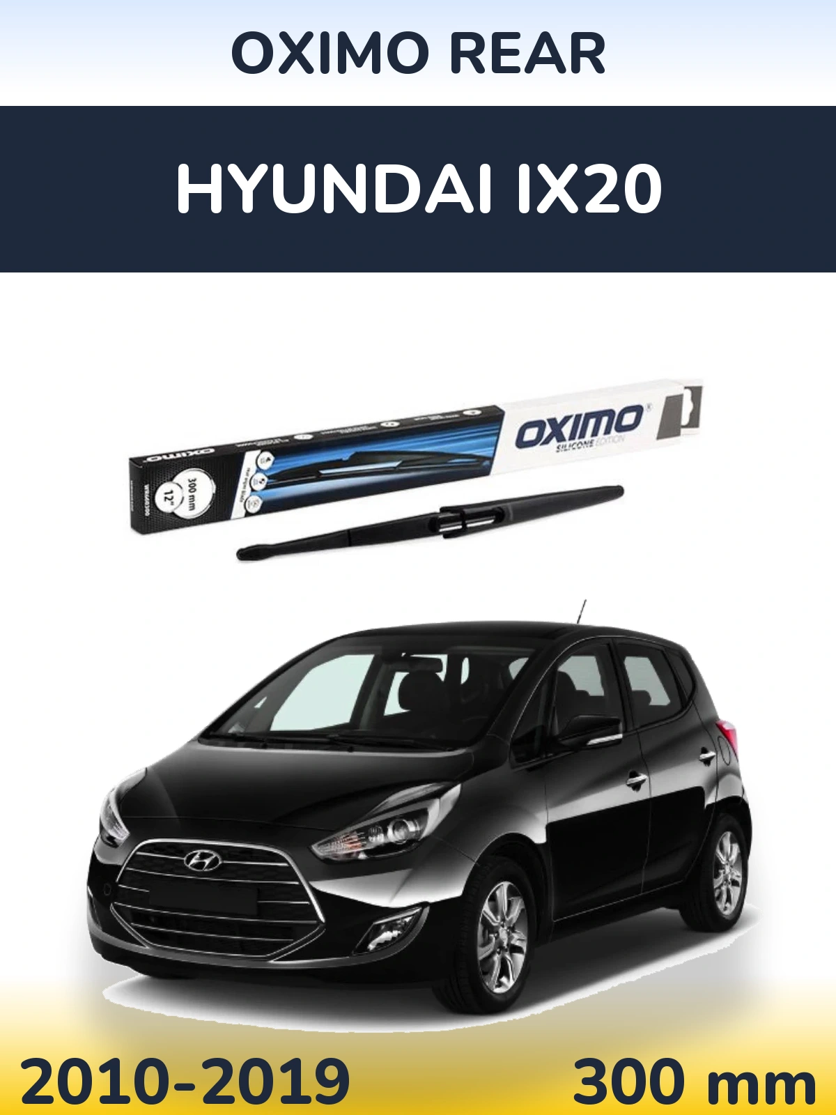 Torkarblad Oximo Rear för Hyundai ix20