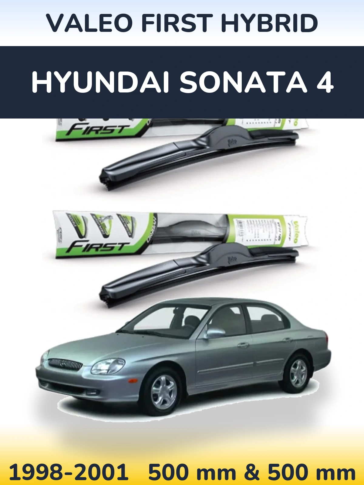 Torkarblad Valeo First Hybrid för Hyundai Sonata 4