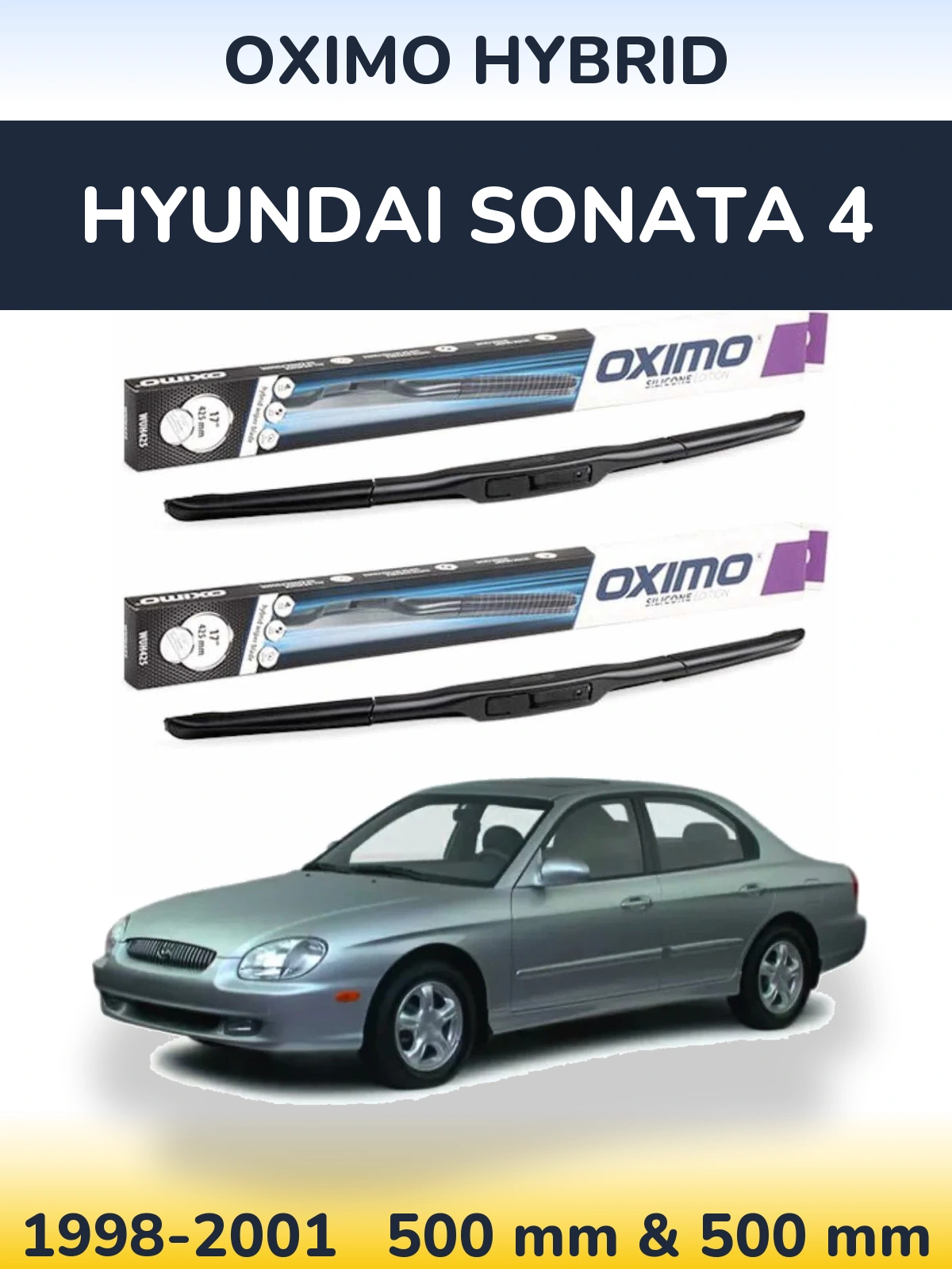 Torkarblad Oximo Hybrid för Hyundai Sonata 4