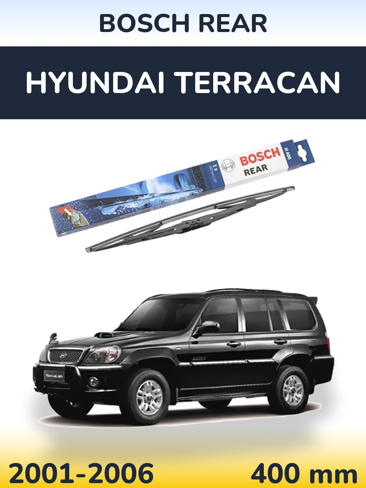 Torkarblad BOSCH Rear för Hyundai Terracan