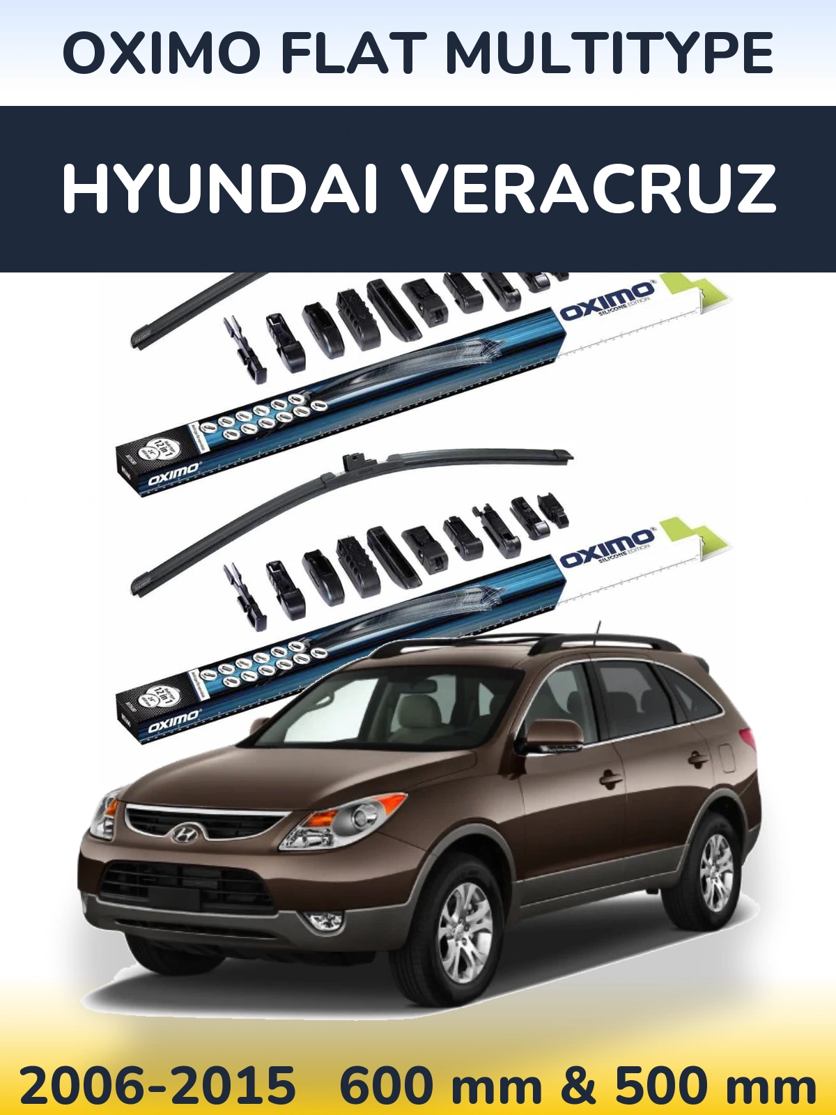 Torkarblad Oximo Flat MultiType för Hyundai Veracruz