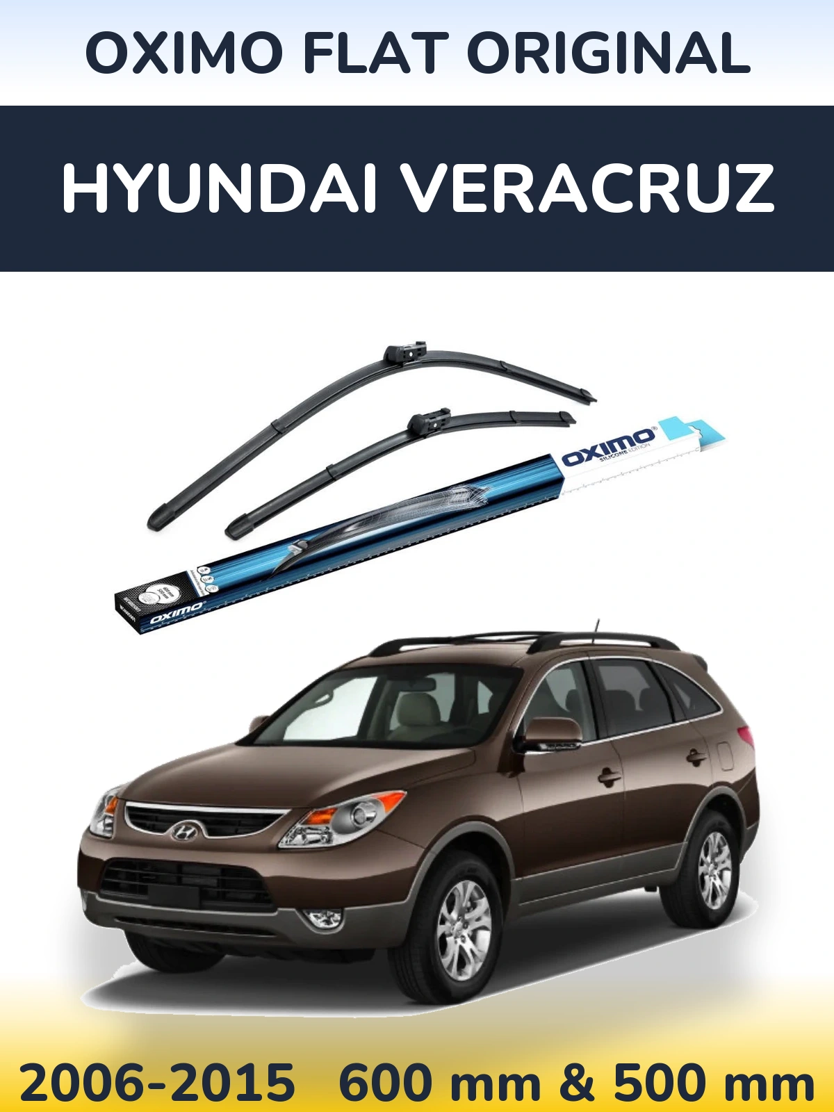 Torkarblad Oximo Flat Original för Hyundai Veracruz