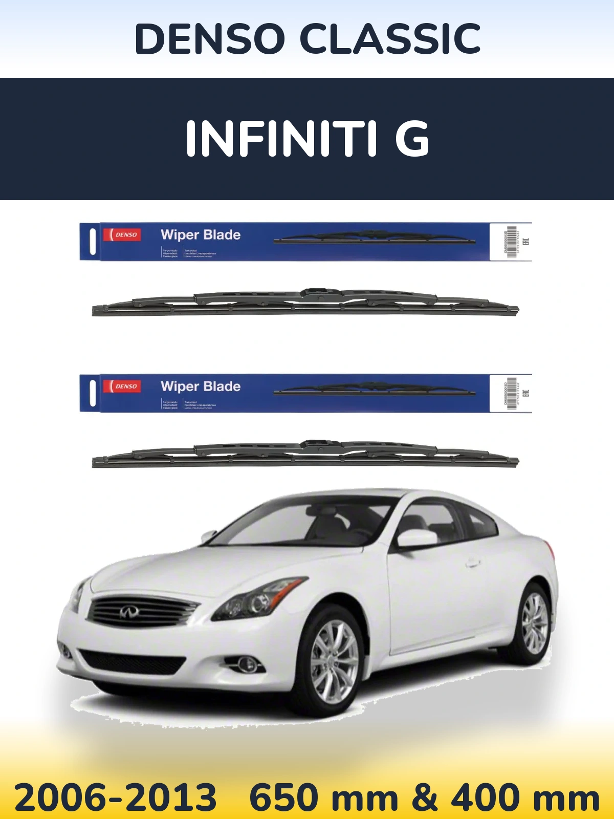 Torkarblad Denso Classic för Infiniti G