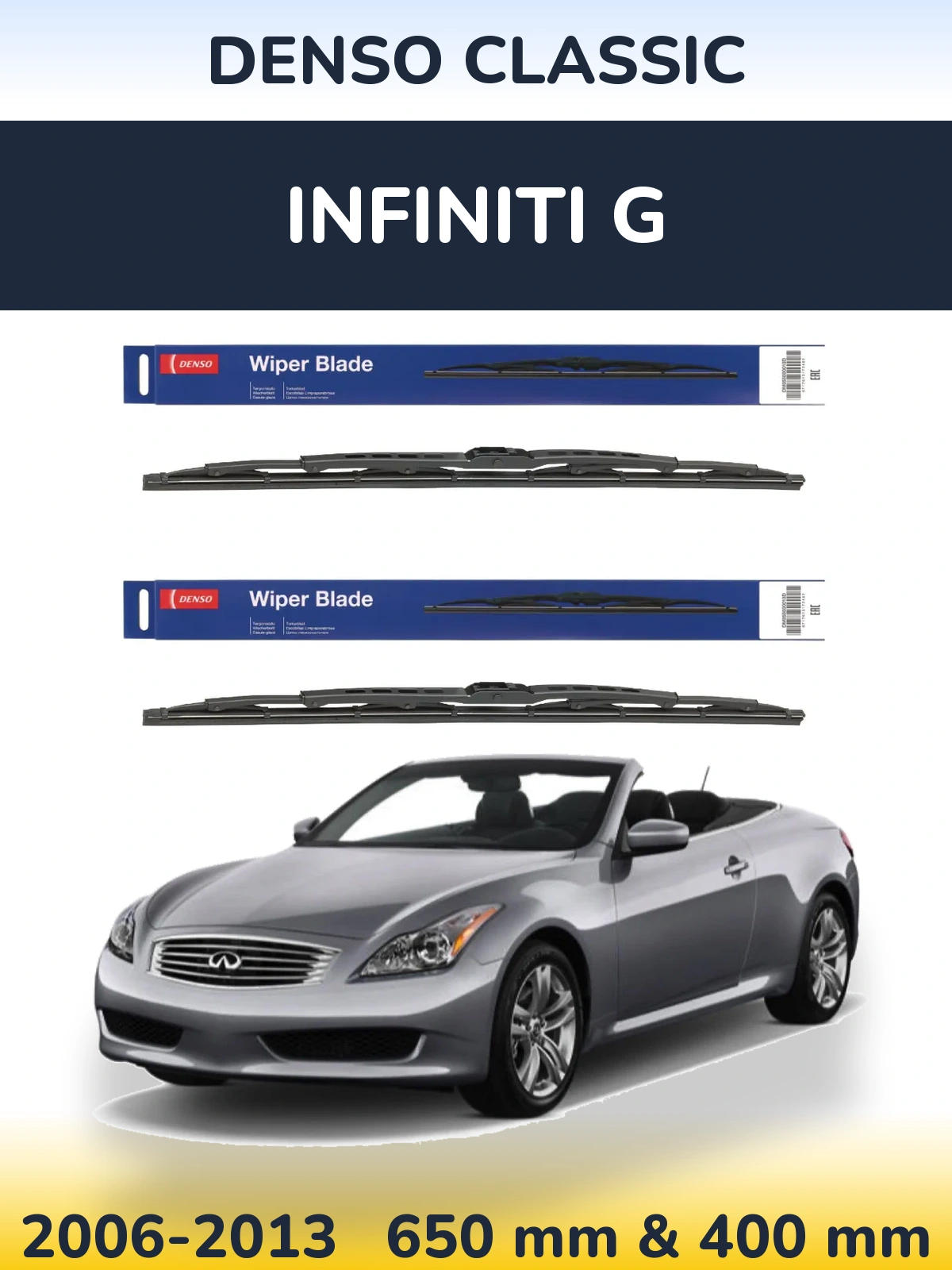 Torkarblad Denso Classic för Infiniti G