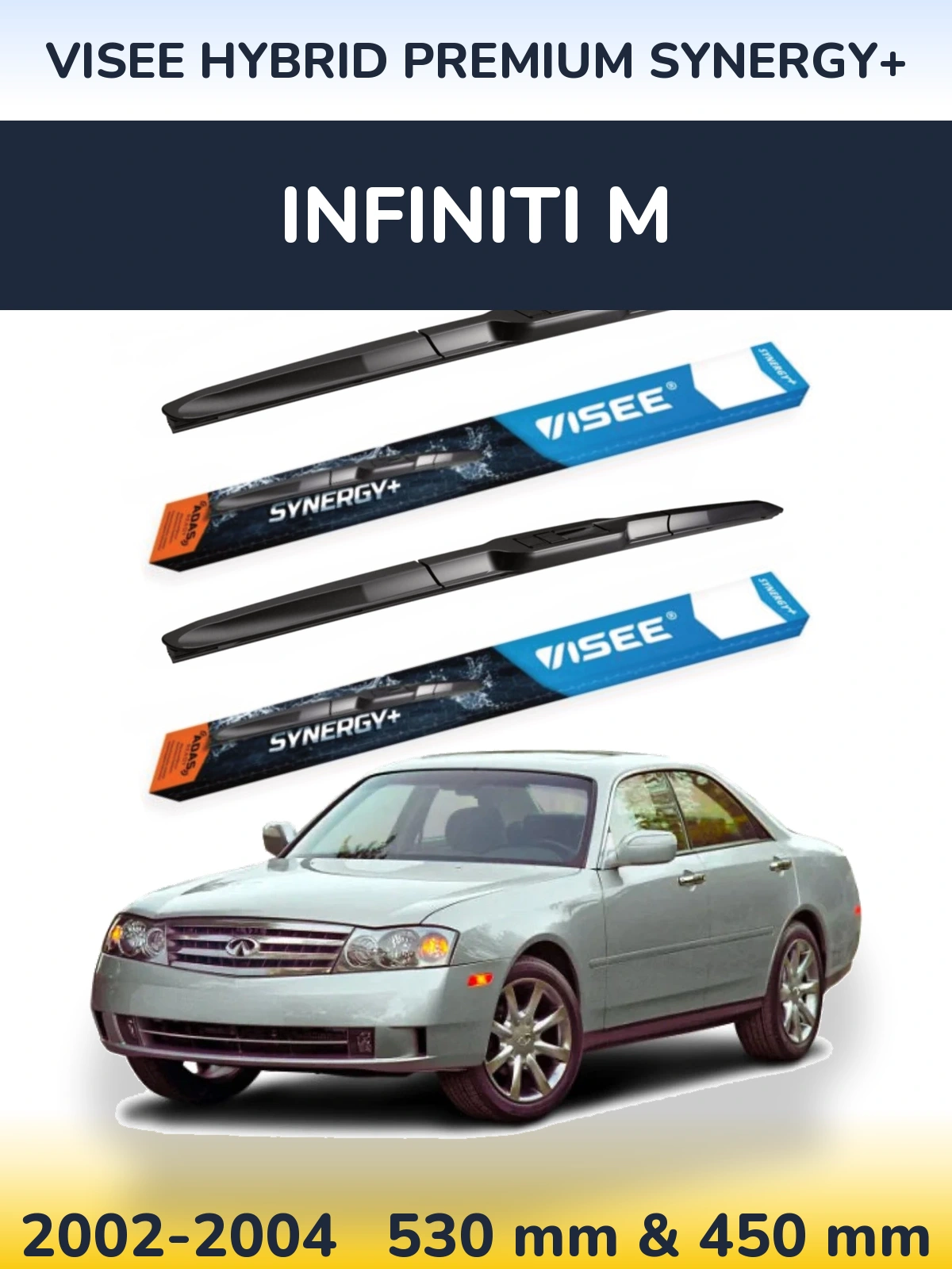 Torkarblad VISEE HYBRID PREMIUM SYNERGY+ för Infiniti M