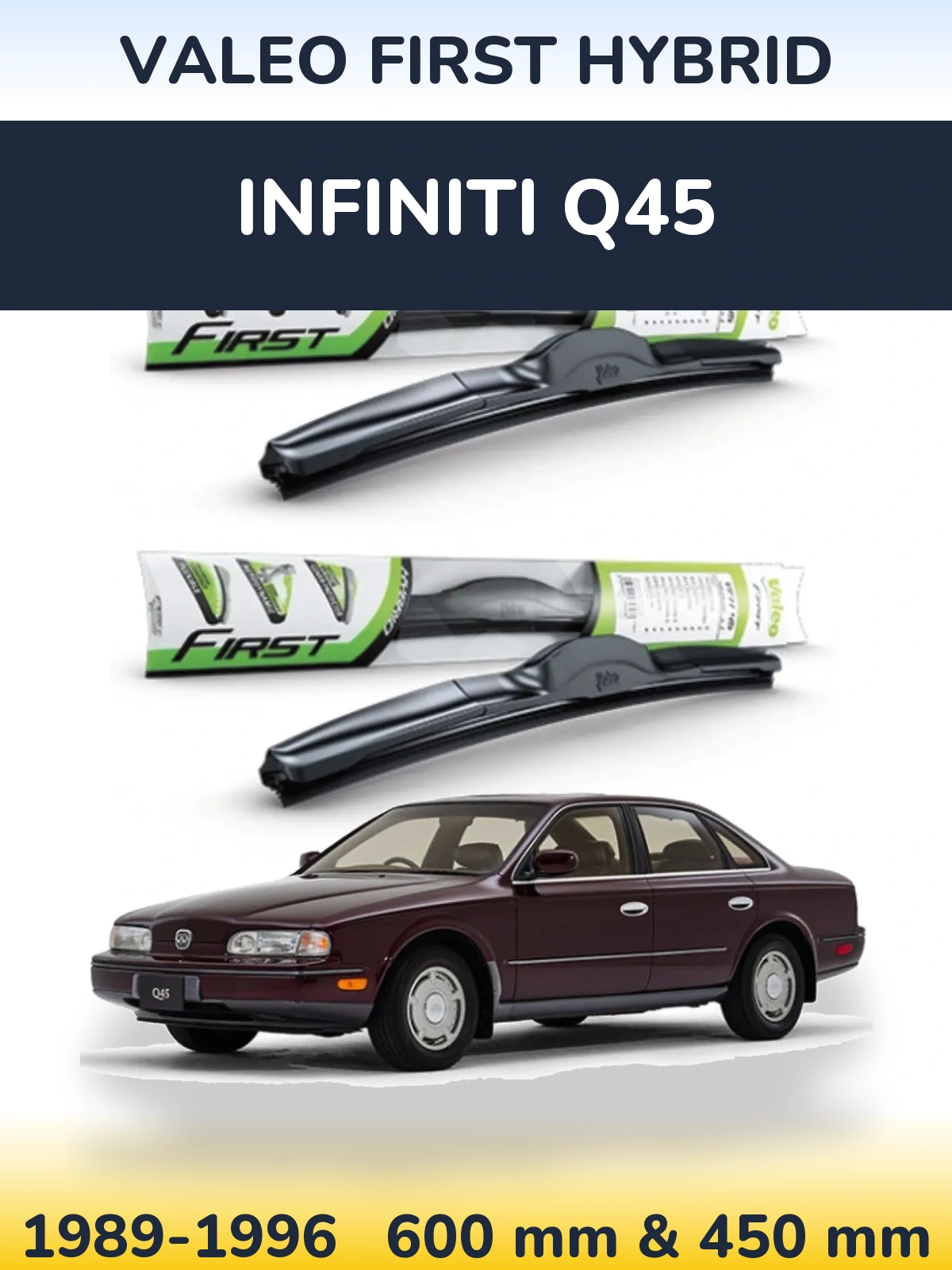 Torkarblad Valeo First Hybrid för Infiniti Q45