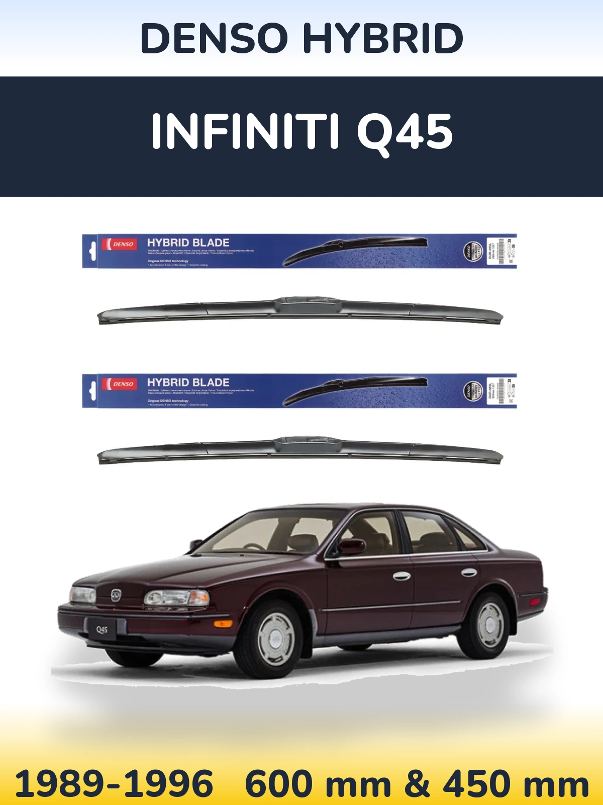 Torkarblad Denso Hybrid för Infiniti Q45