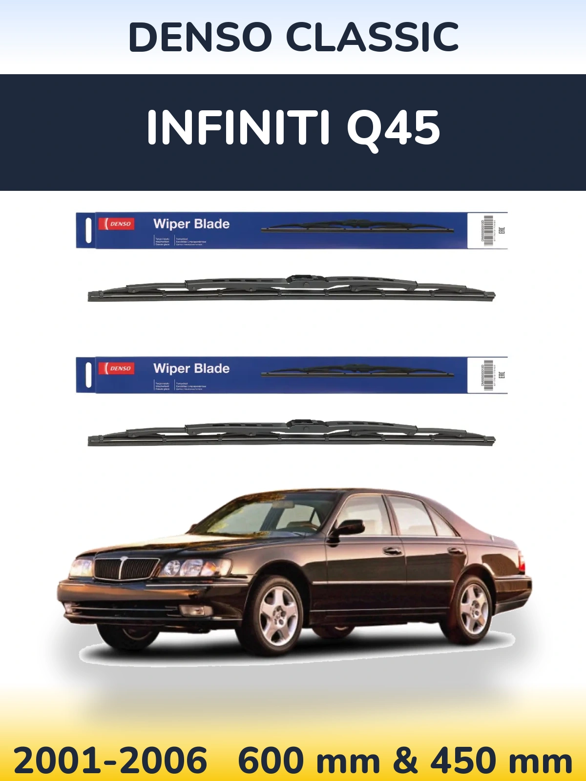 Torkarblad Denso Classic för Infiniti Q45