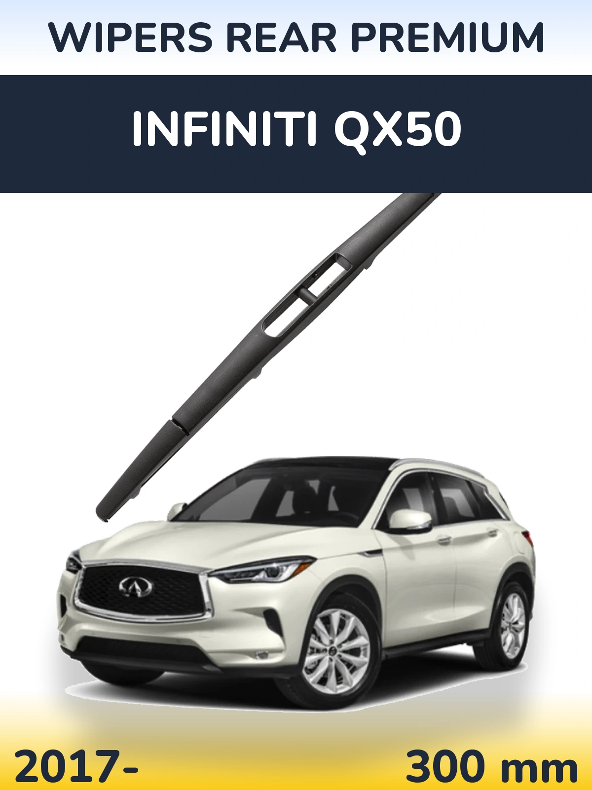 Torkarblad WIPERS REAR PREMIUM för Infiniti QX50