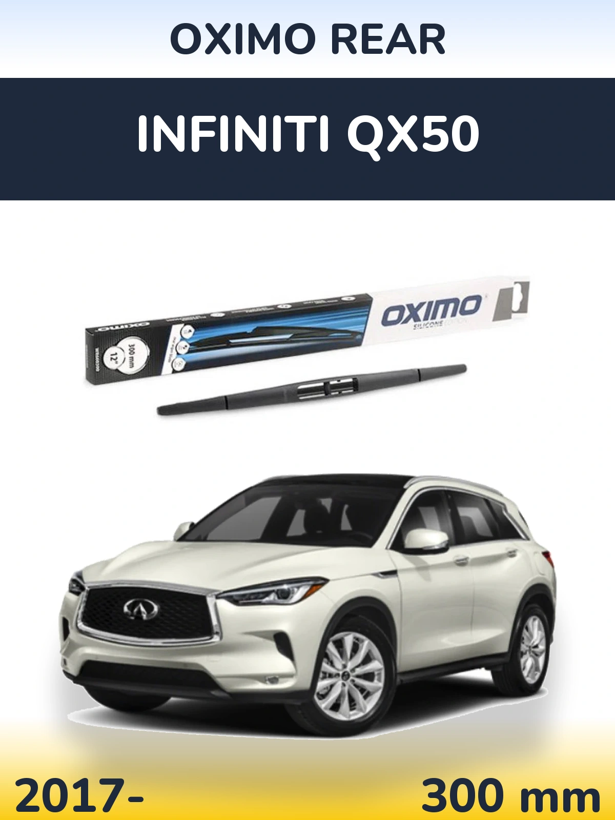 Torkarblad Oximo Rear för Infiniti QX50