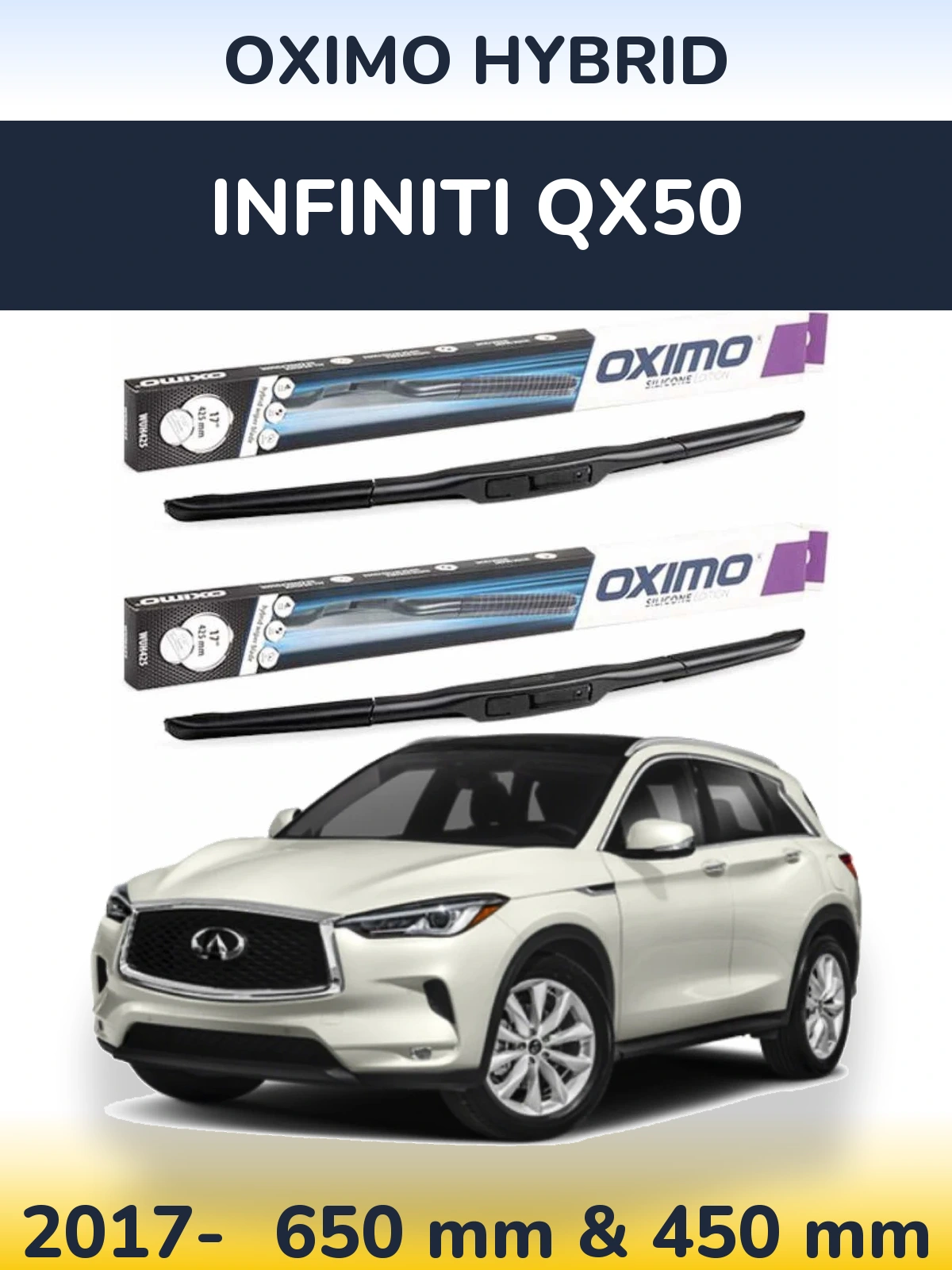 Torkarblad Oximo Hybrid för Infiniti QX50