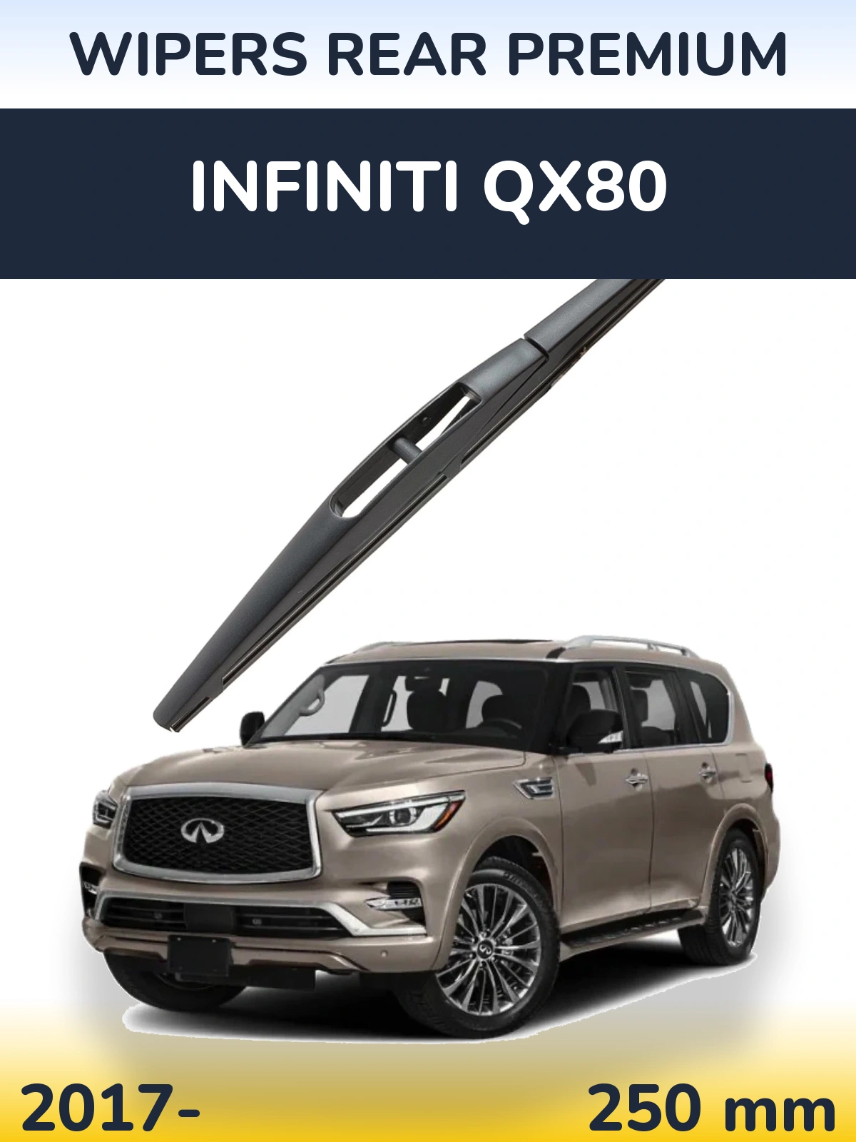 Torkarblad WIPERS REAR PREMIUM för Infiniti QX80