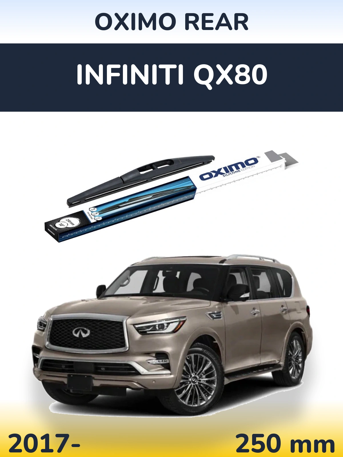 Torkarblad Oximo Rear för Infiniti QX80