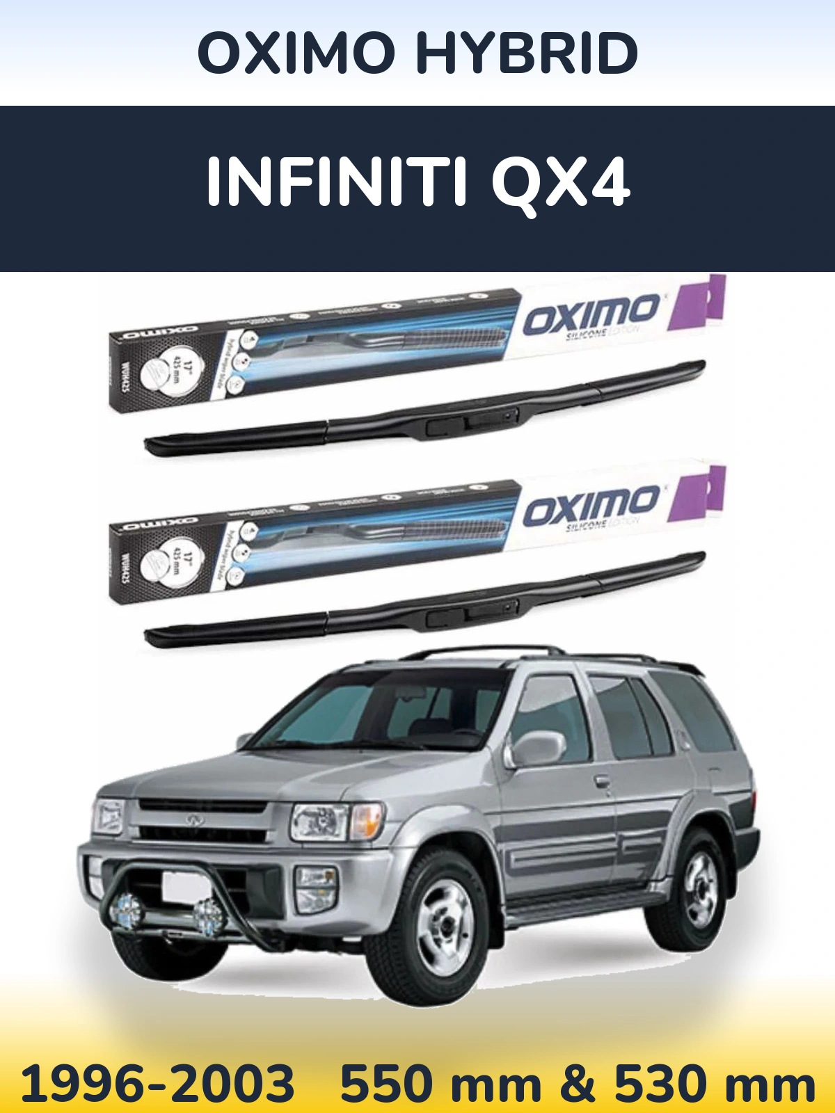 Torkarblad Oximo Hybrid för Infiniti QX4