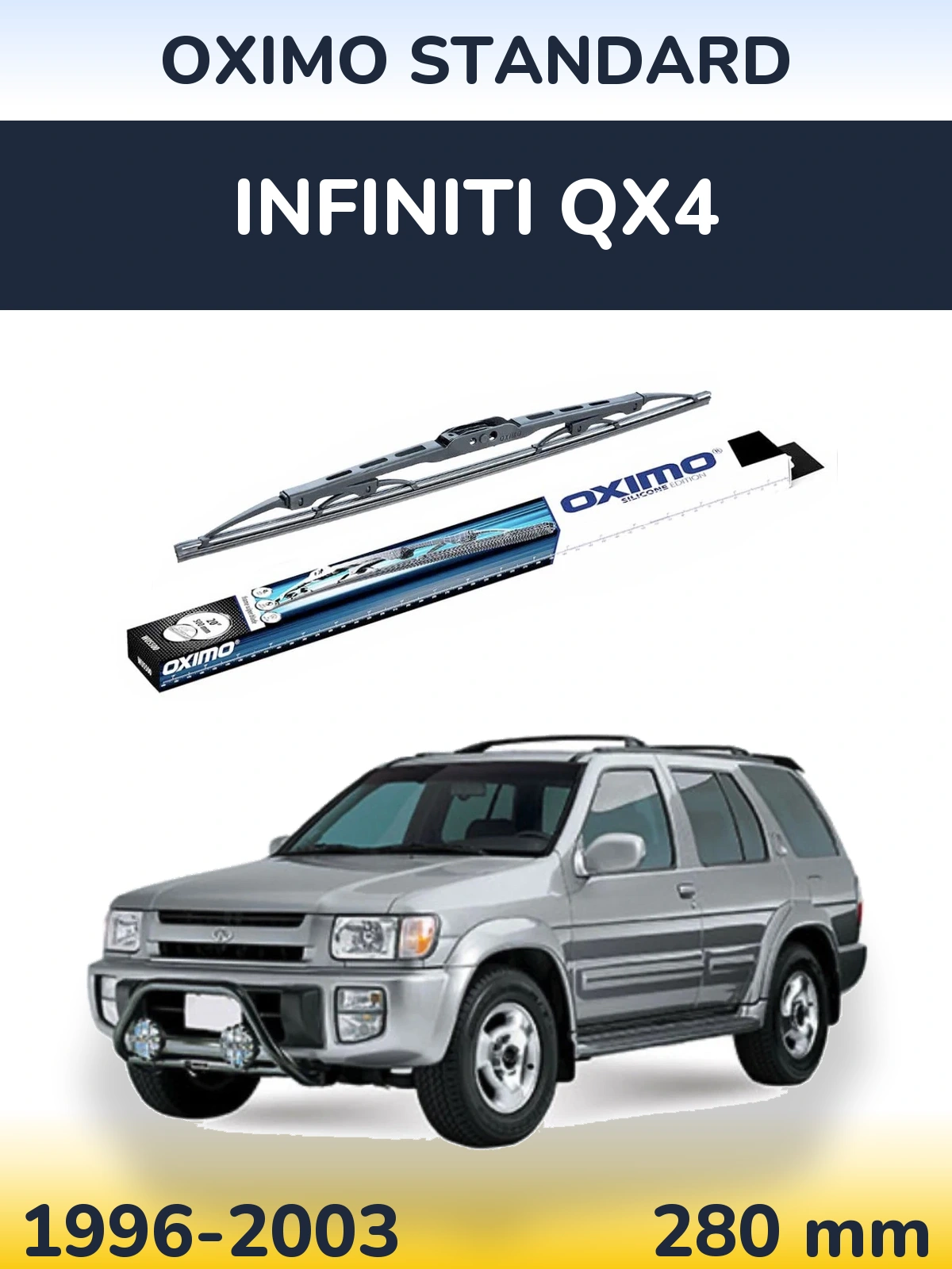Torkarblad Oximo Standard för Infiniti QX4