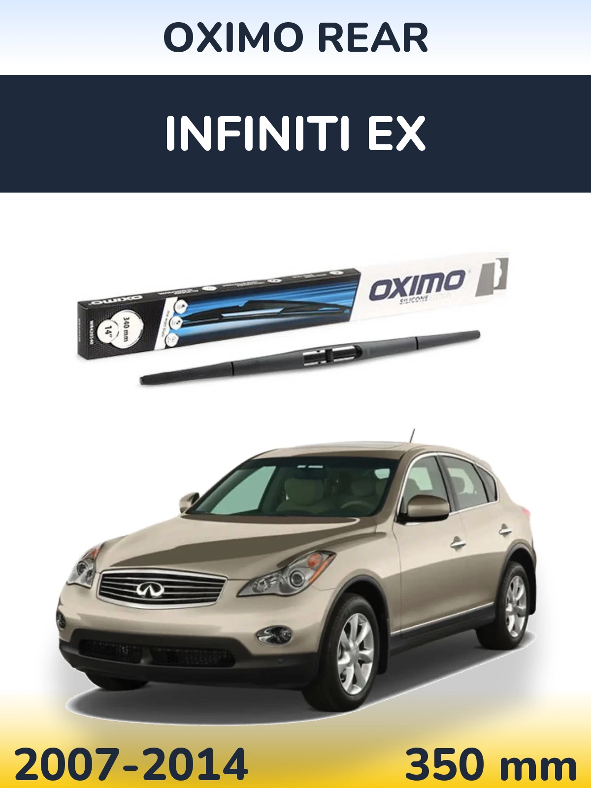 Torkarblad Oximo Rear för Infiniti EX