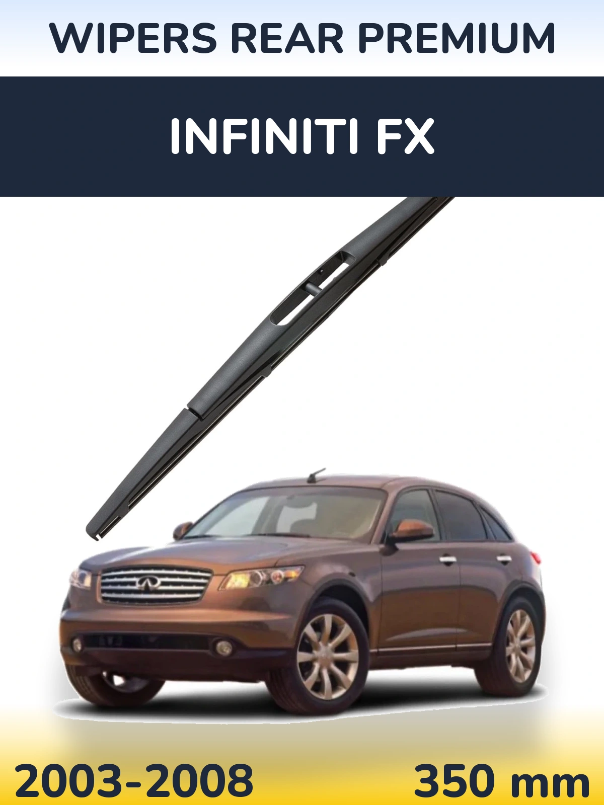 Torkarblad WIPERS REAR PREMIUM för Infiniti FX