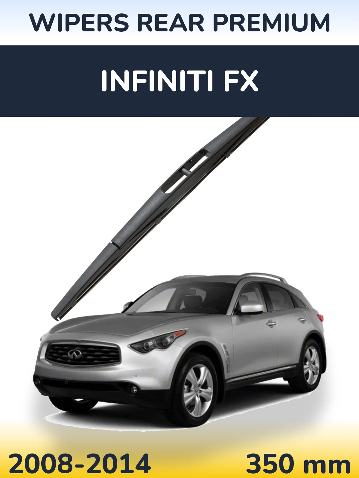 Torkarblad WIPERS REAR PREMIUM för Infiniti FX