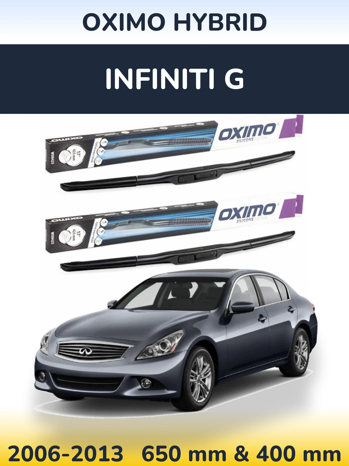 Torkarblad Oximo Hybrid för Infiniti G