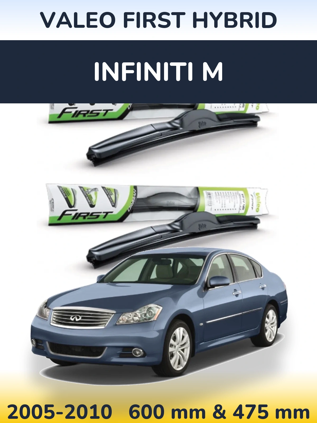 Torkarblad Valeo First Hybrid för Infiniti M