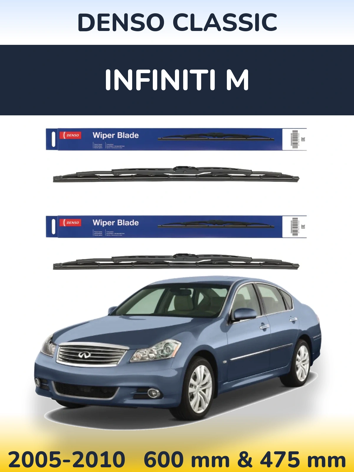Torkarblad Denso Classic för Infiniti M