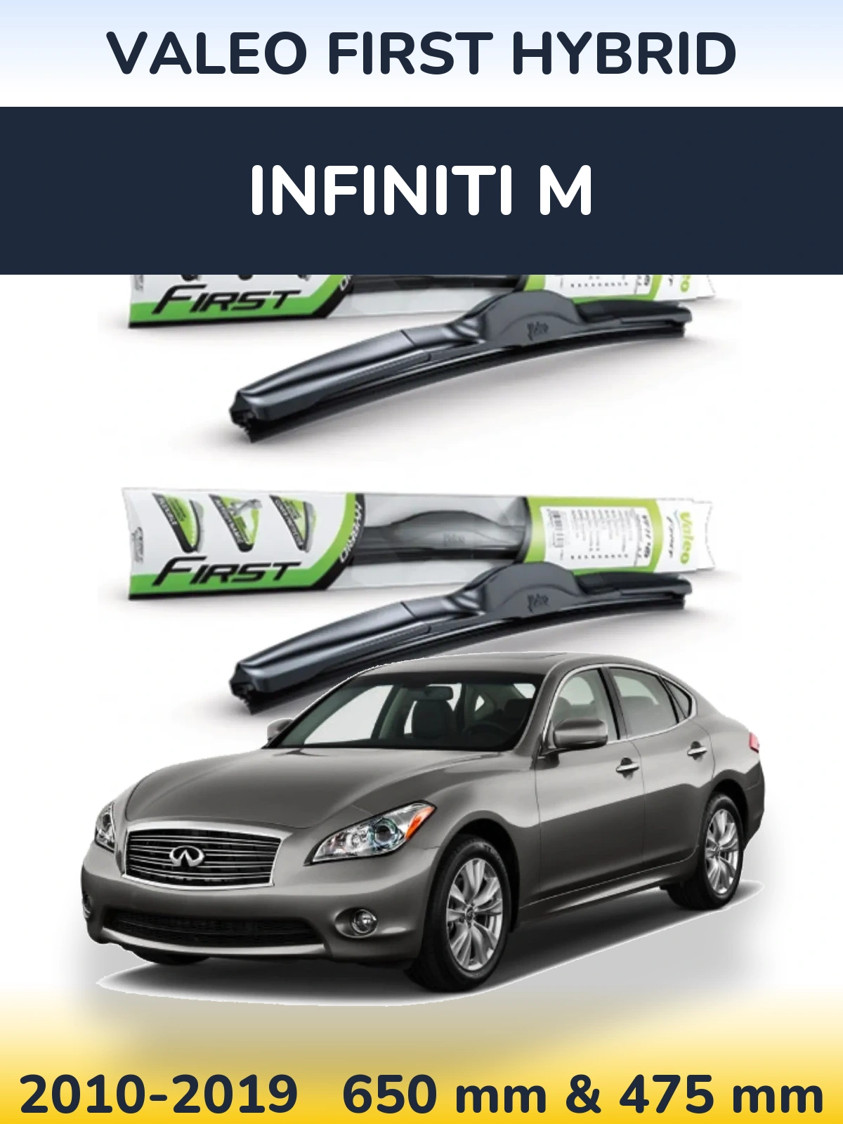 Torkarblad Valeo First Hybrid för Infiniti M