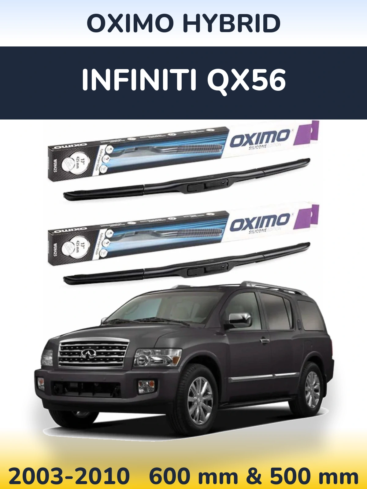 Torkarblad Oximo Hybrid för Infiniti QX56