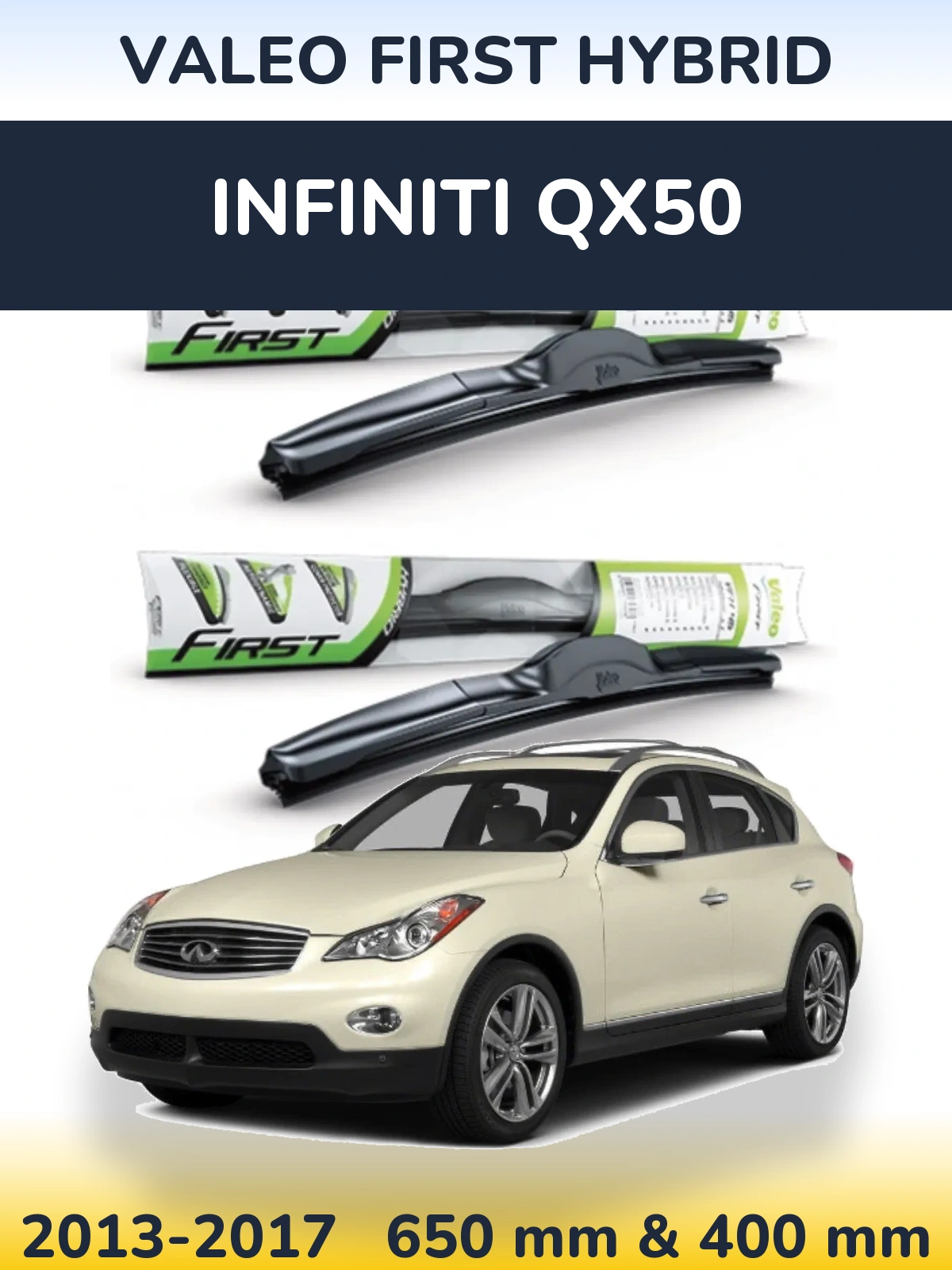 Torkarblad Valeo First Hybrid för Infiniti QX50