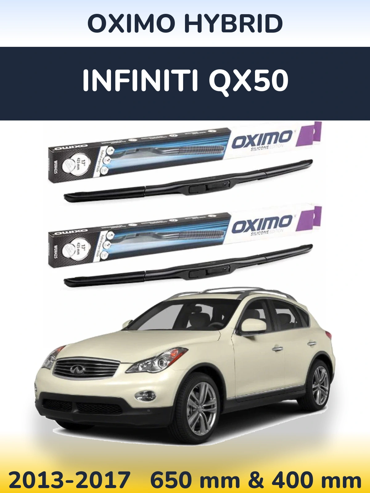 Torkarblad Oximo Hybrid för Infiniti QX50