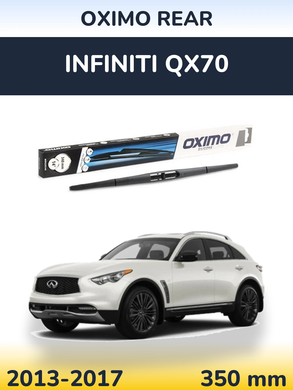 Torkarblad Oximo Rear för Infiniti QX70