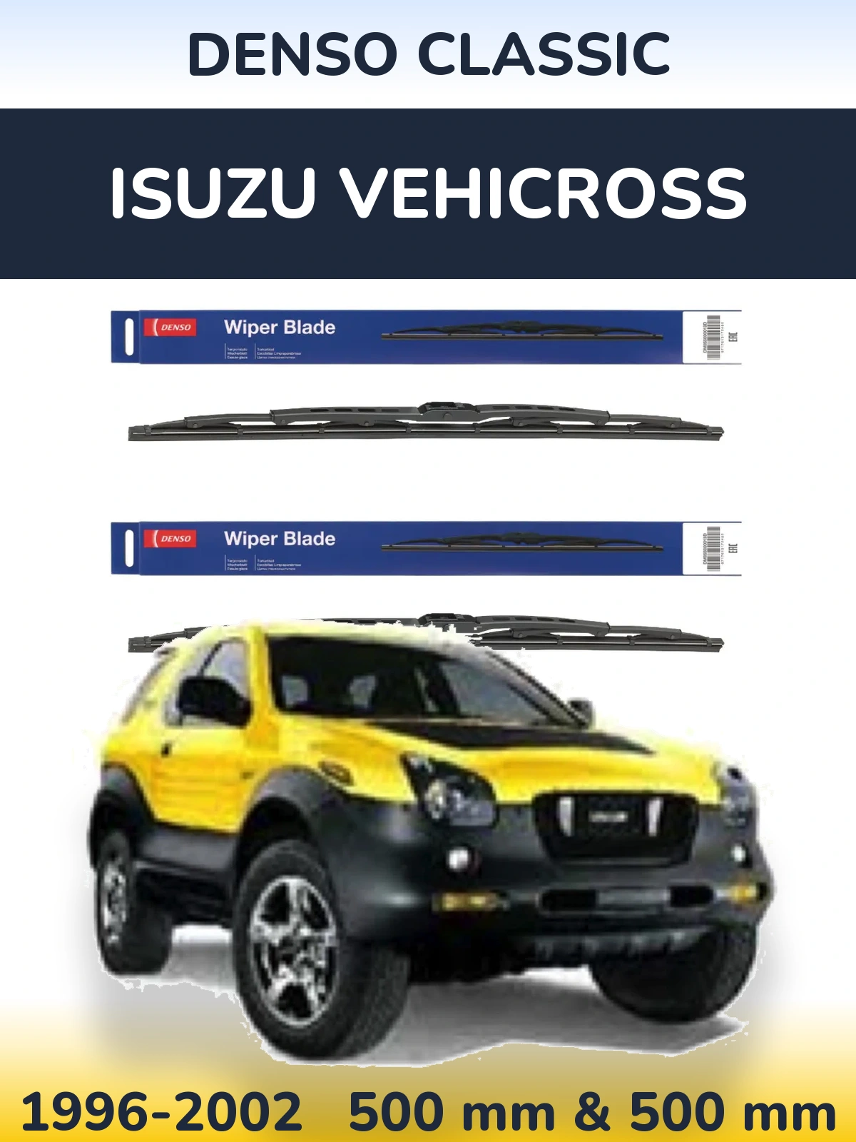 Torkarblad Denso Classic för Isuzu Vehicross