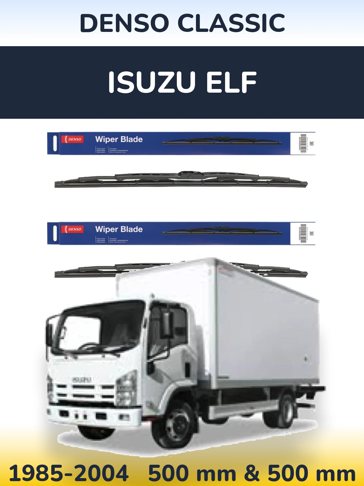 Torkarblad Denso Classic för Isuzu ELF