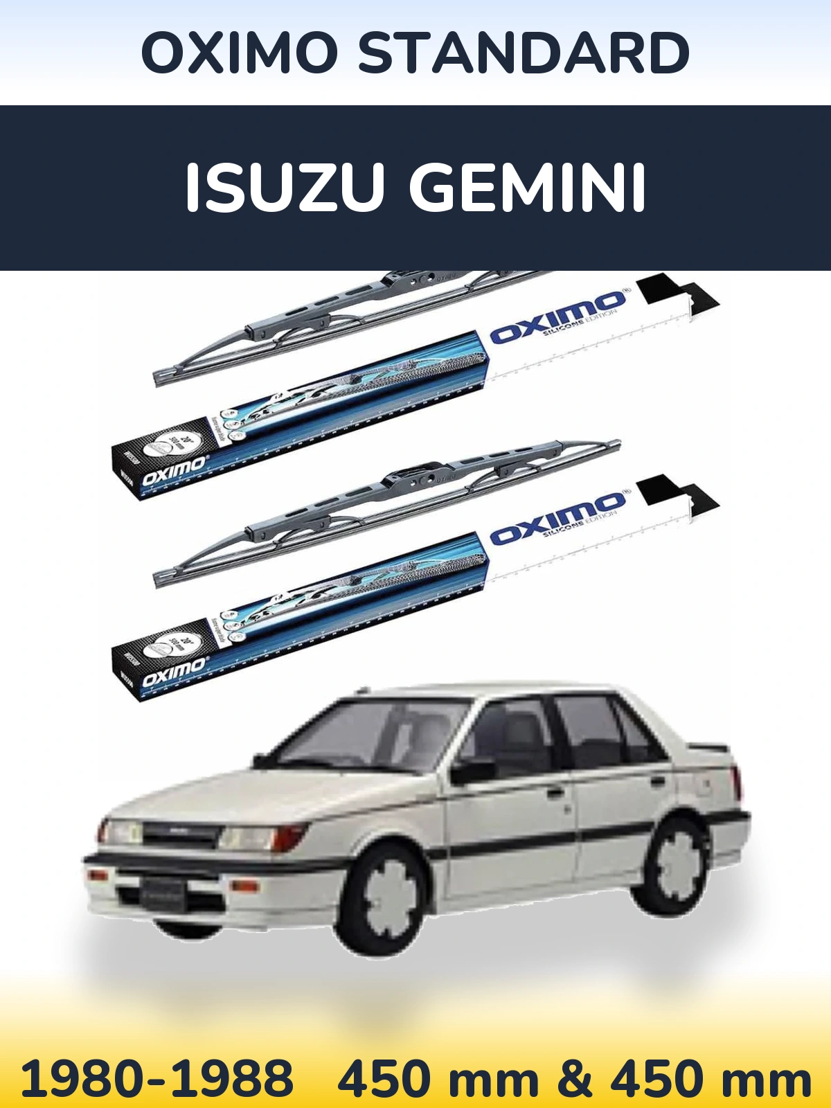 Torkarblad Oximo Standard för Isuzu Gemini