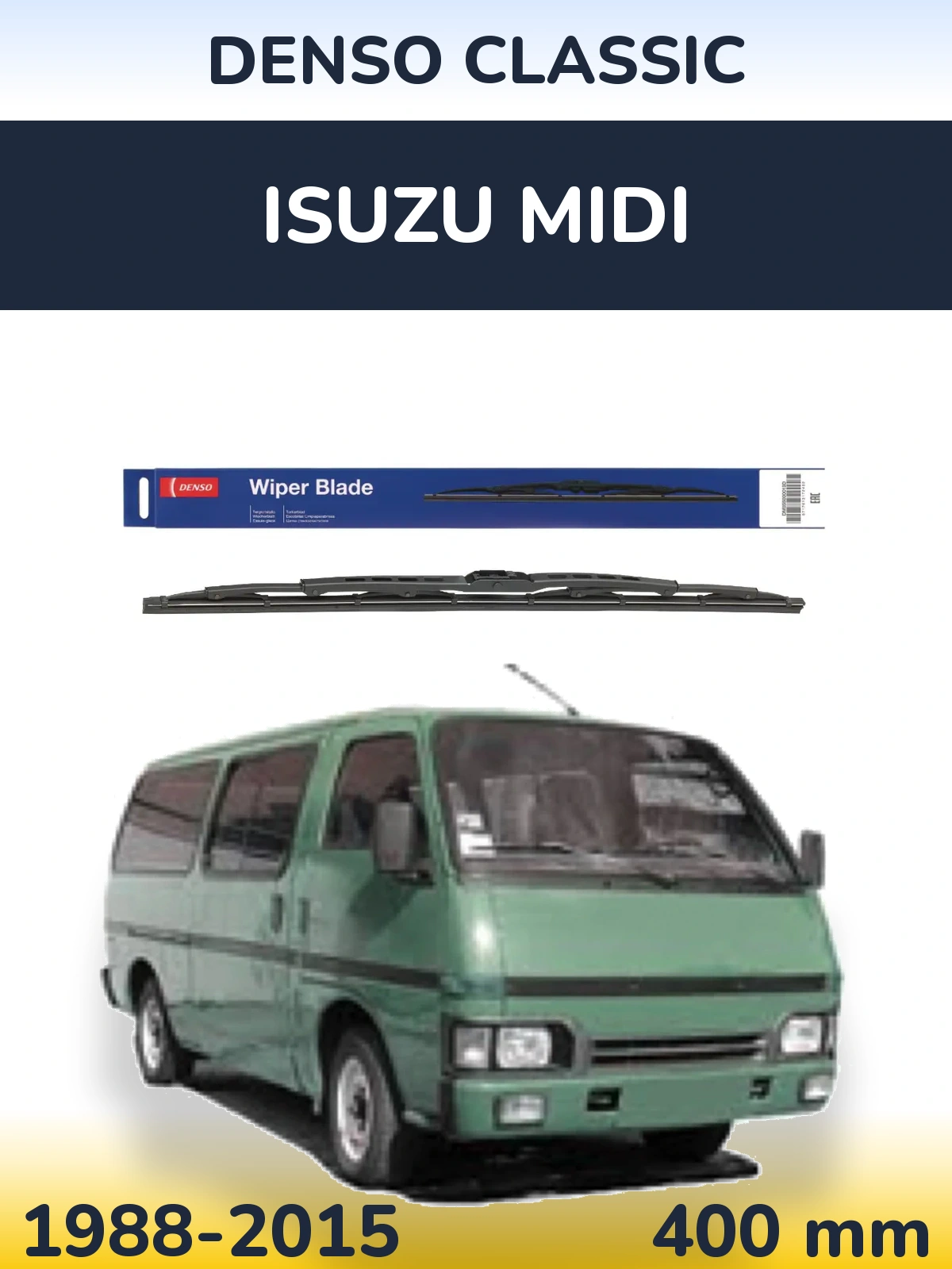Torkarblad Denso Classic för Isuzu Midi