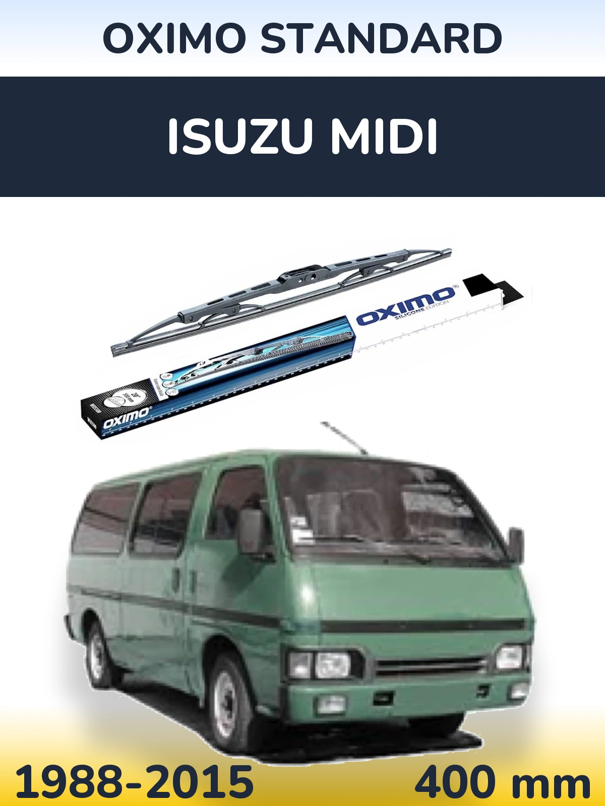 Torkarblad Oximo Standard för Isuzu Midi