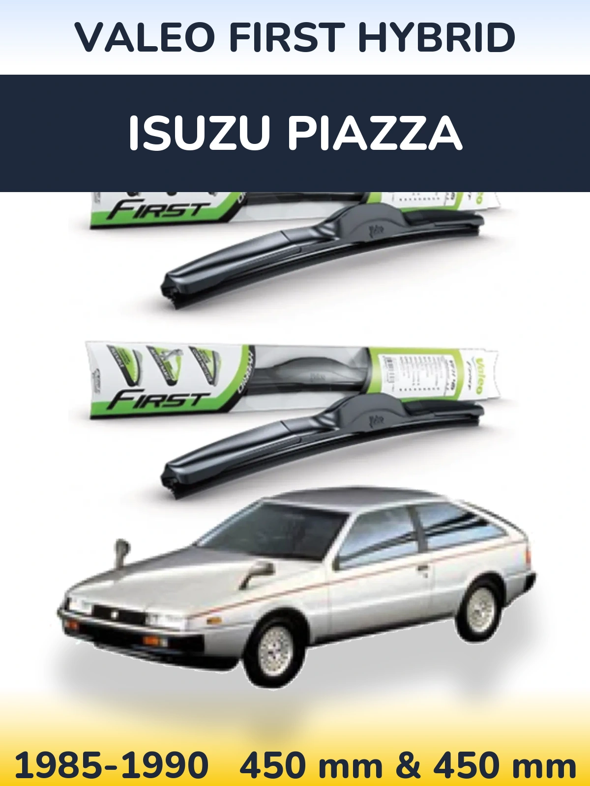 Torkarblad Valeo First Hybrid för Isuzu Piazza